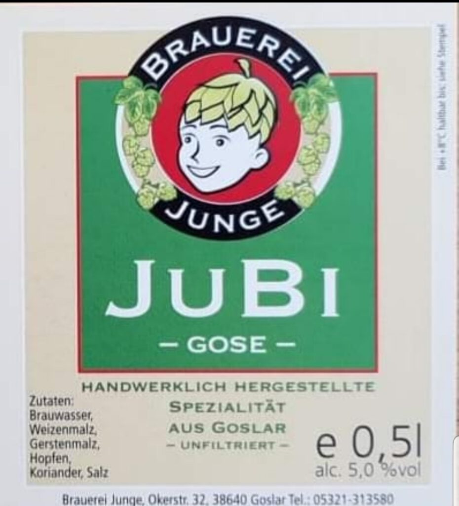 Etikett Brauerei Junge