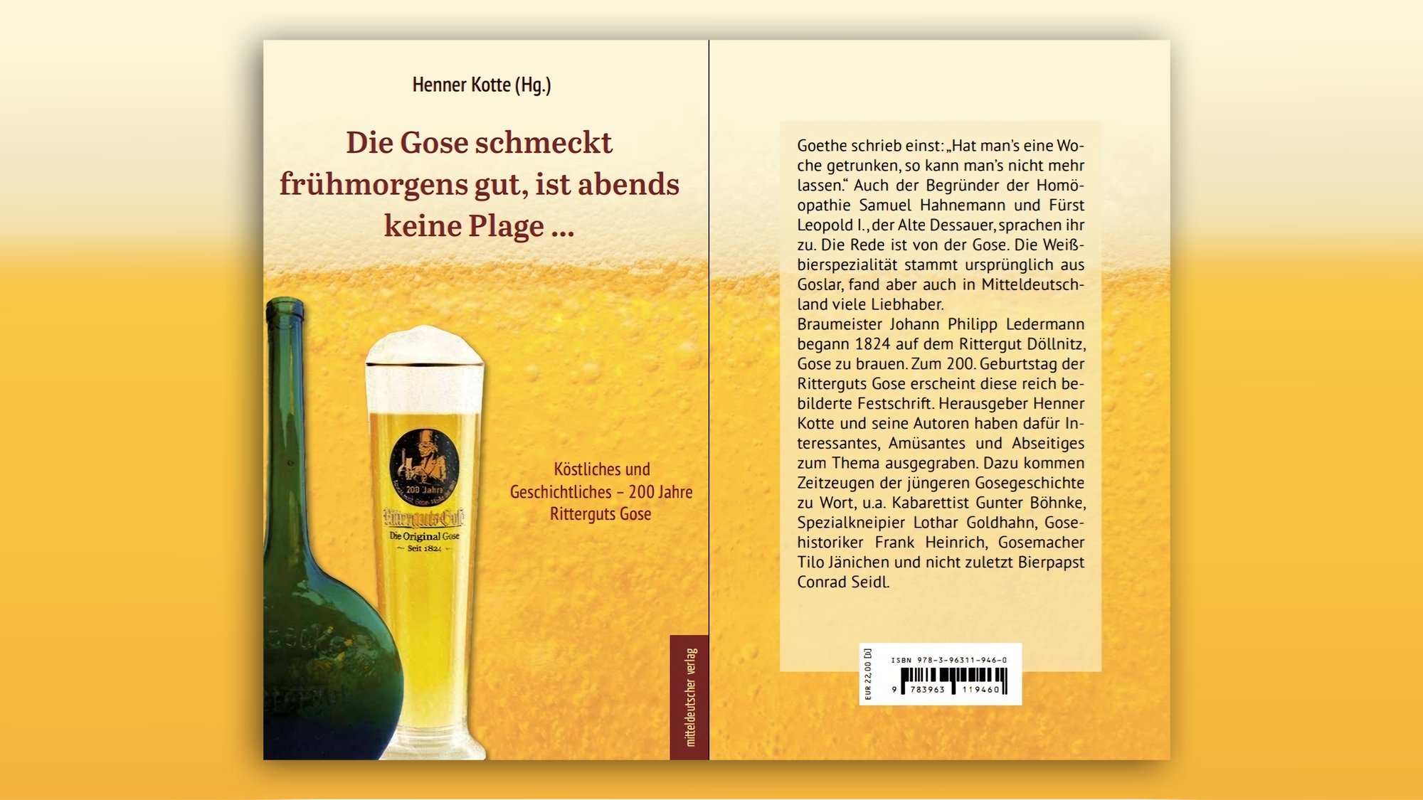 Cover der Festschrift "200 Jahre Ritterguts Gose"